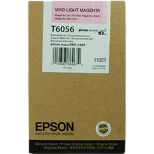 Epson C13T605600 Vivid Light Magenta T6056 Ink Cartridge (110ml)